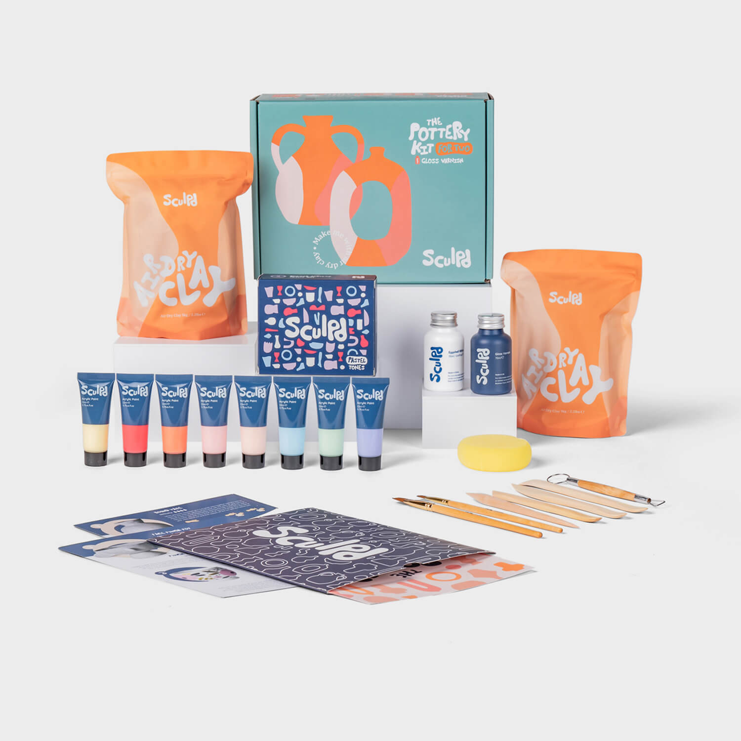 Little Moons & Sculpd Home Pottery Kit