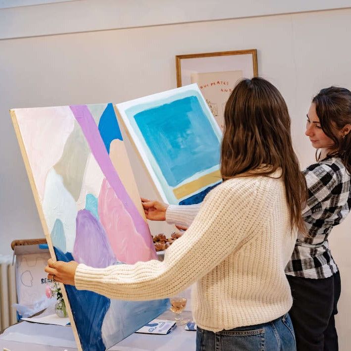 Large Abstract Painting Kit