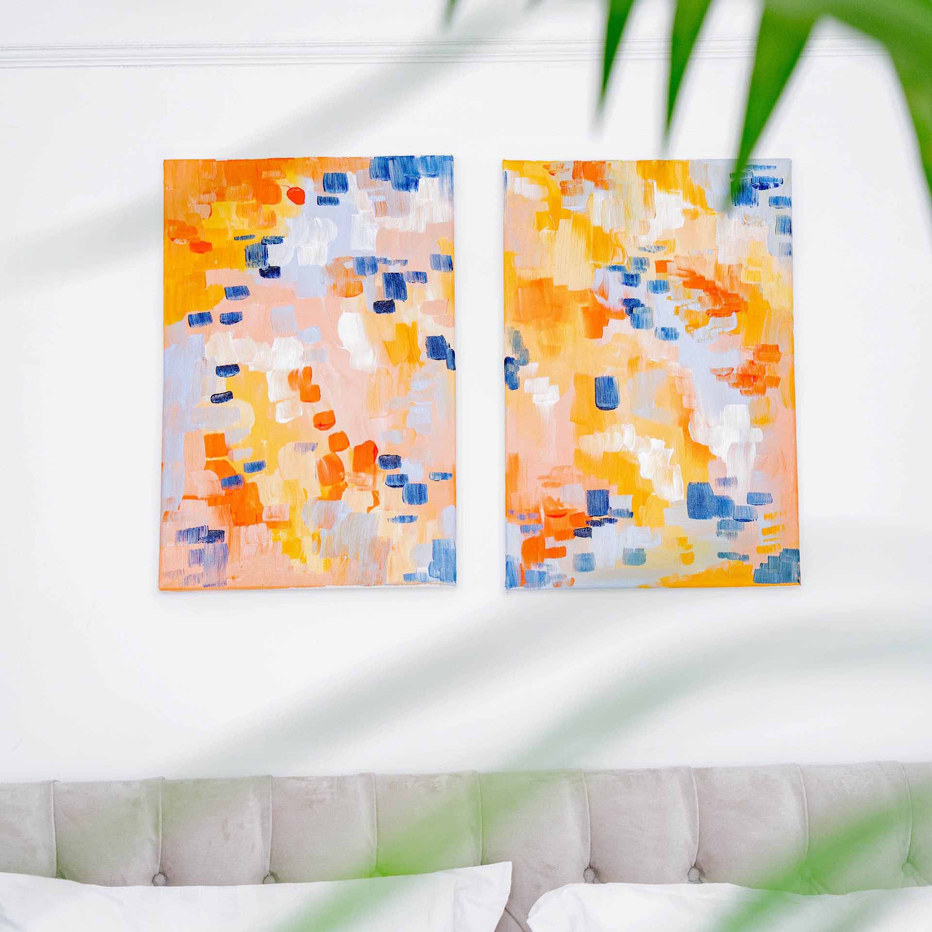 Abstract Painting Kit For Two