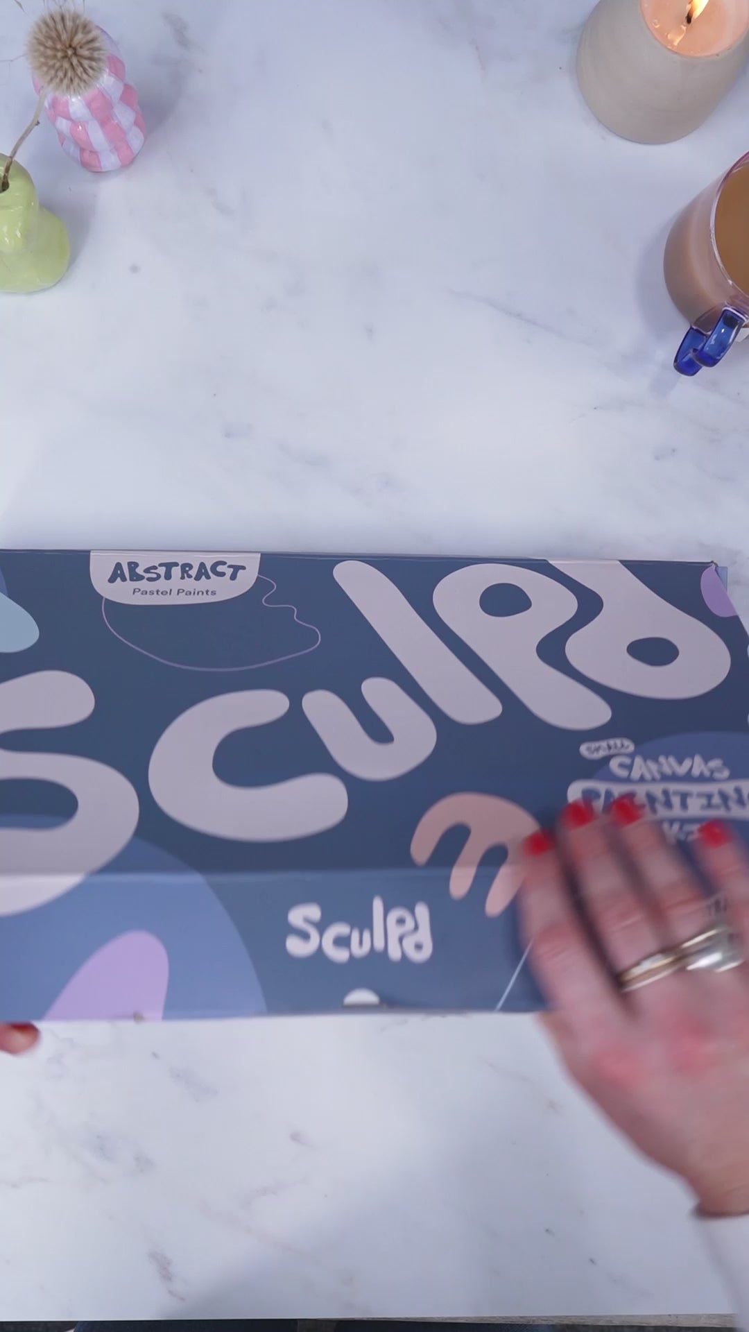 Small Abstract Painting Kit