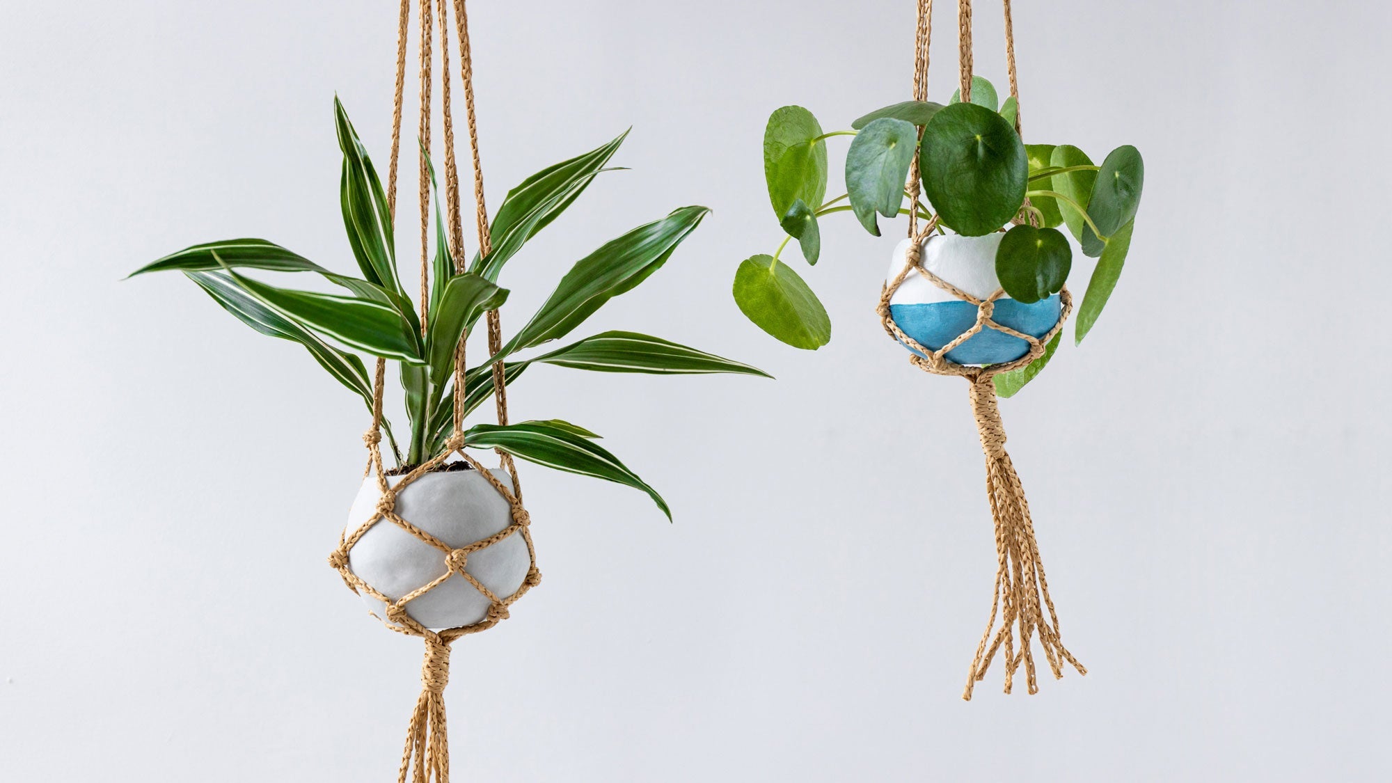 Sculpd x Wool and the Gang - Macrame Hanging Clay Planter Tutorial