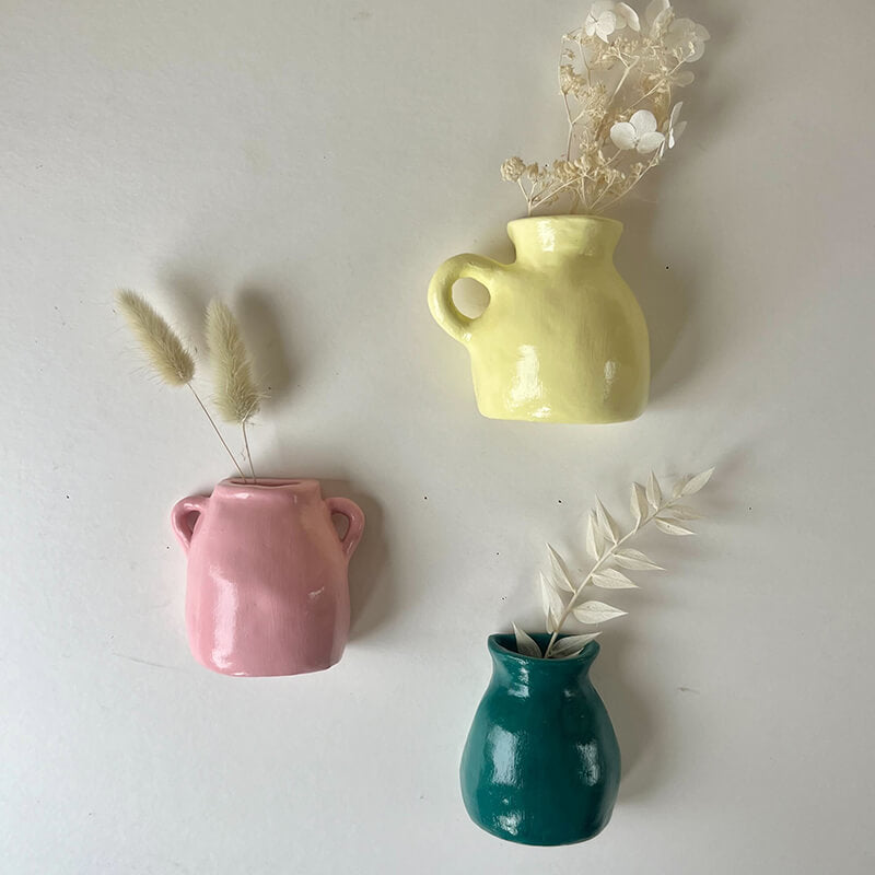 Wall vases pottery making experience