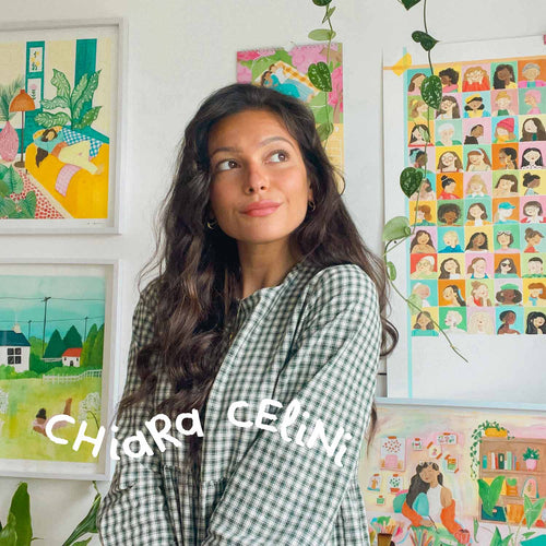 Chiara Celini collab for Paint By Numbers