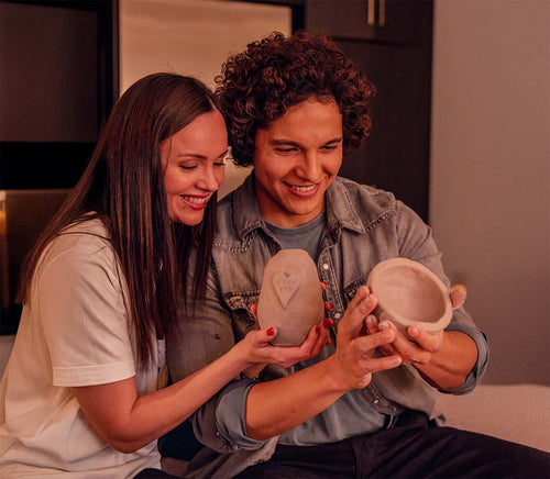 Sculpd pottery kit date night