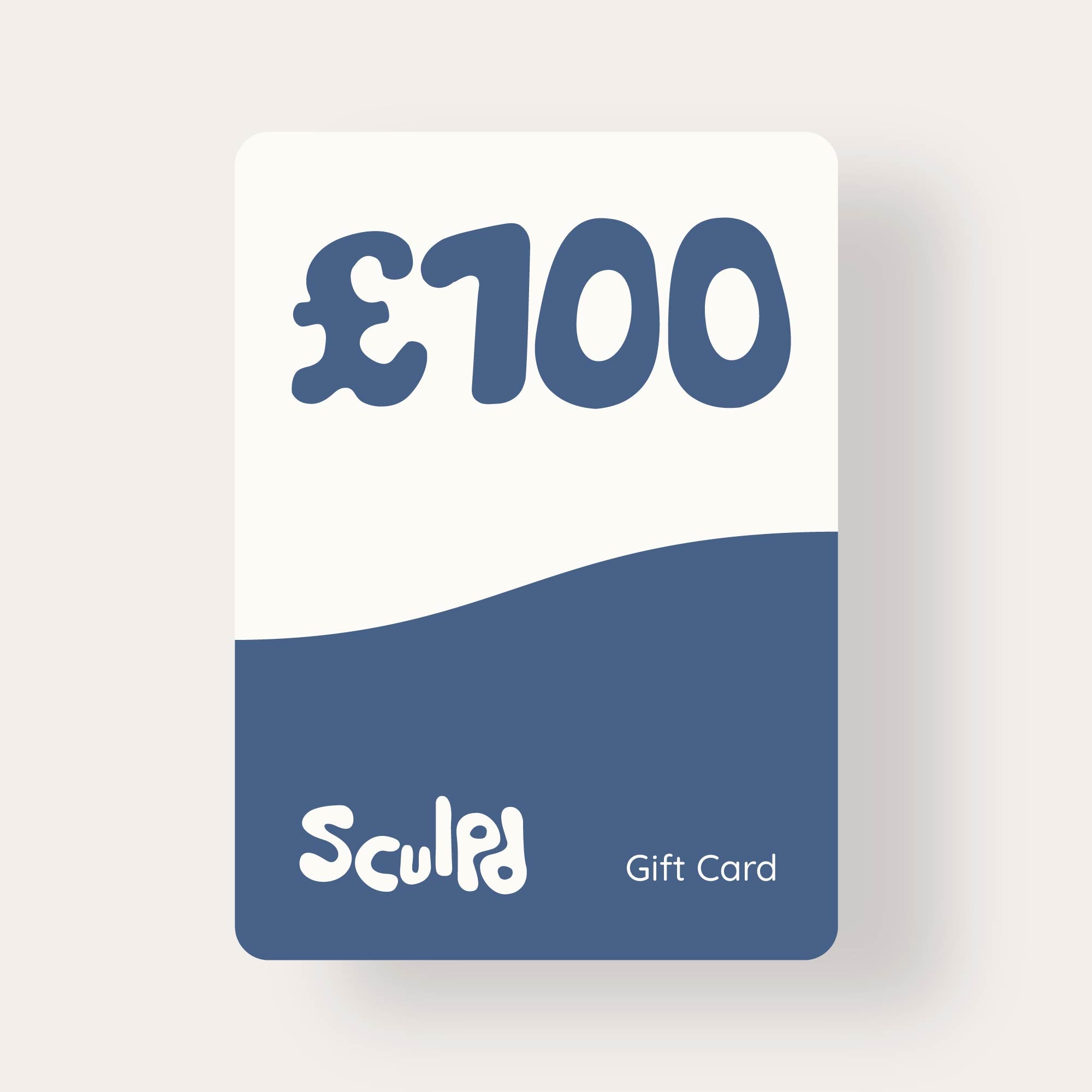 Sculpd gift card worth £100