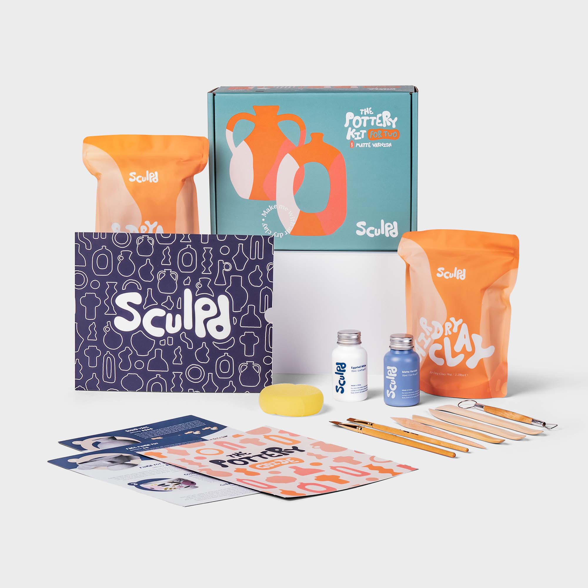 Sculpd Pottery Kit