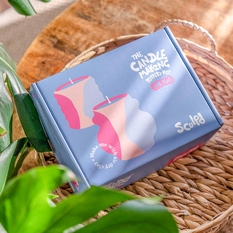 New Sculpd candle making packaging