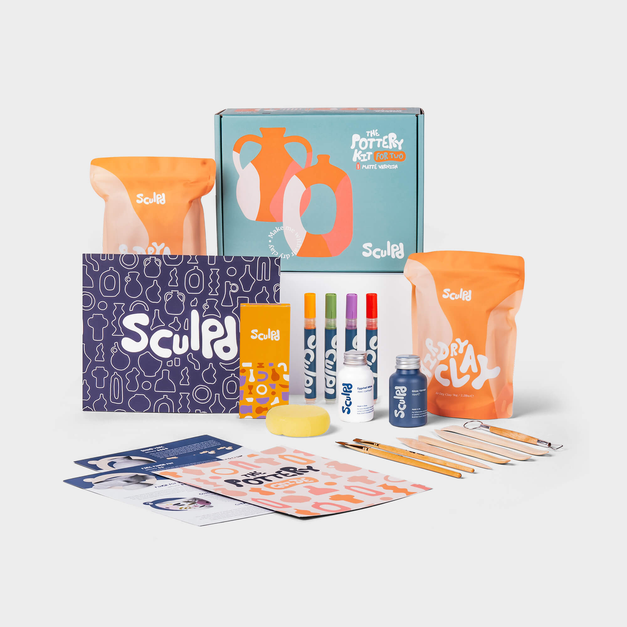 Sculpd Pottery Kit