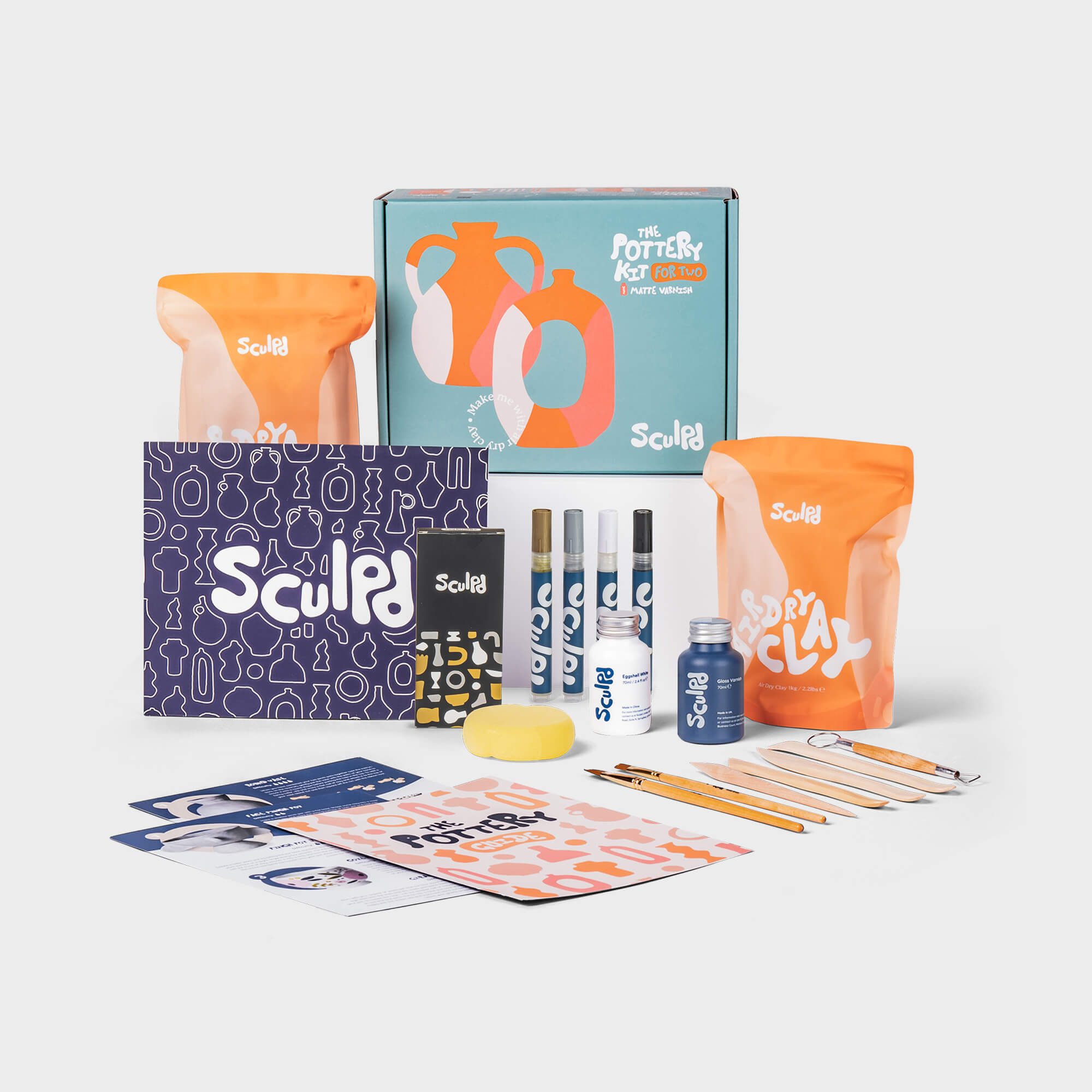 Sculpd Pottery Kit