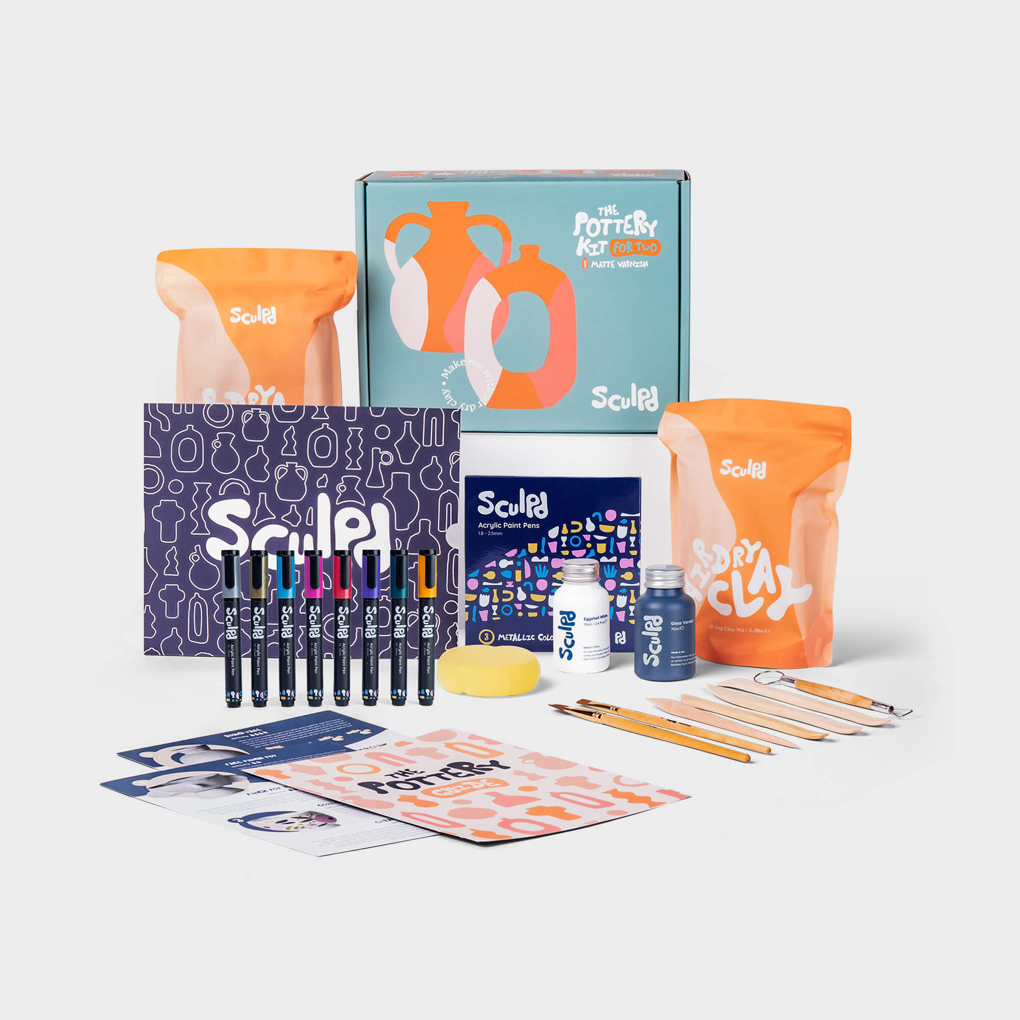 Sculpd Pottery Kit