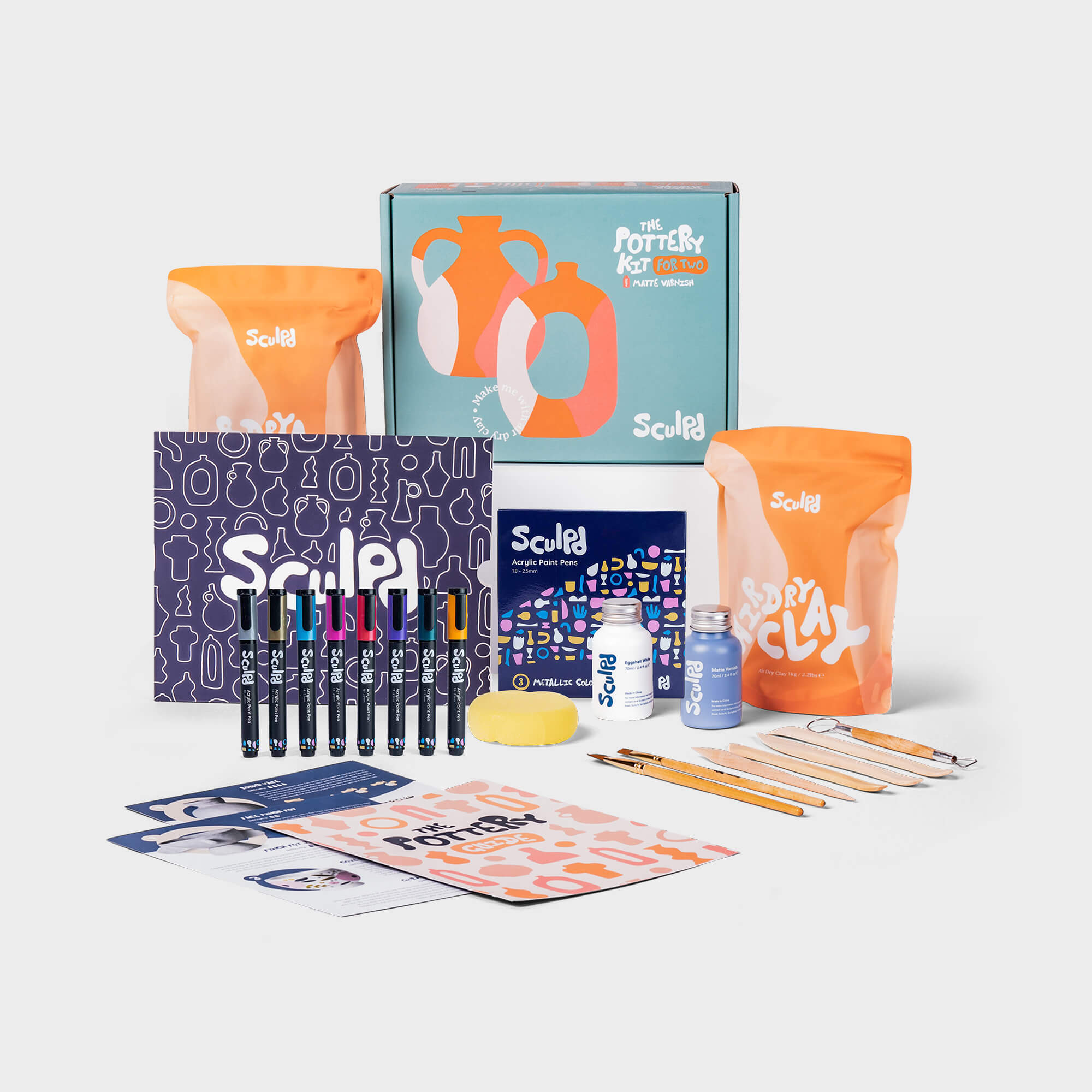 Sculpd Pottery Kit