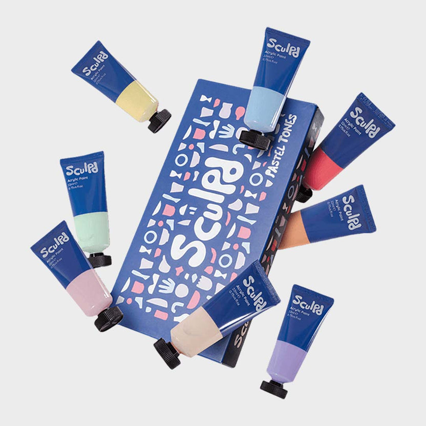 Sculpd Pottery Kit The Original Air Dry Clay Starter Kit