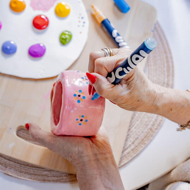 Mother's day candle making