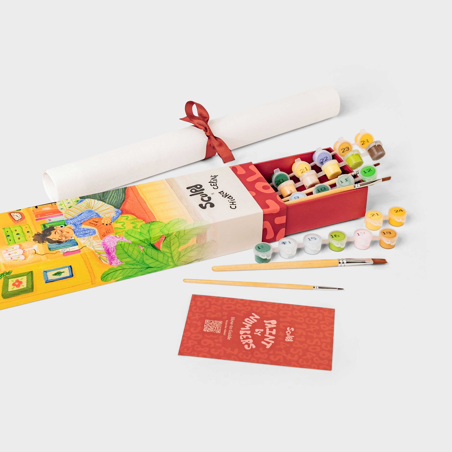 Sculpd Paint By Numbers x Chiara Open Kit