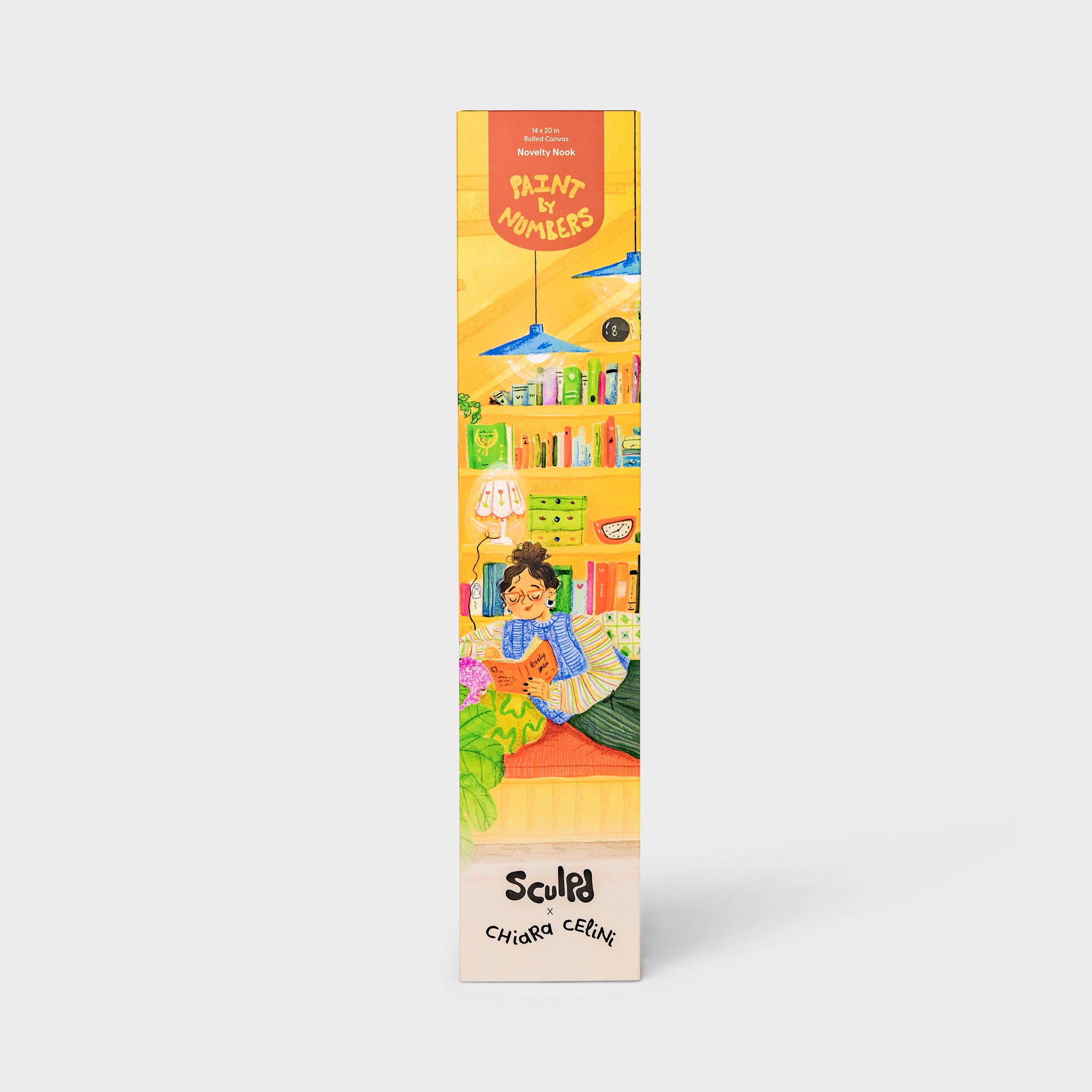 Sculpd Paint By Numbers x Chiara Front Packaging