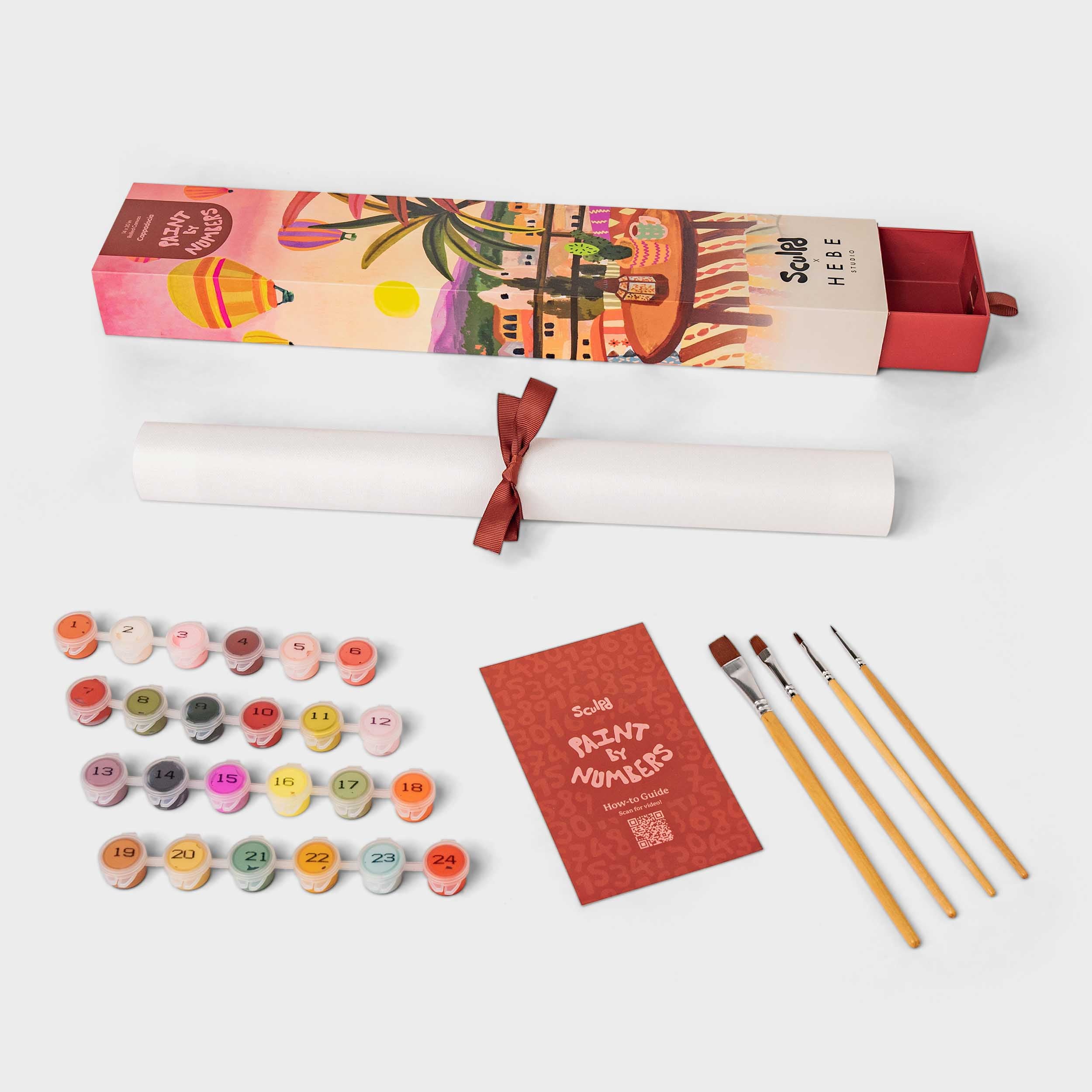 Sculpd Paint By Numbers x Hebe Full Set Kit