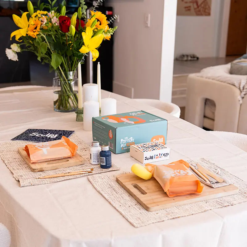 Sculpd pottery kit inclusion