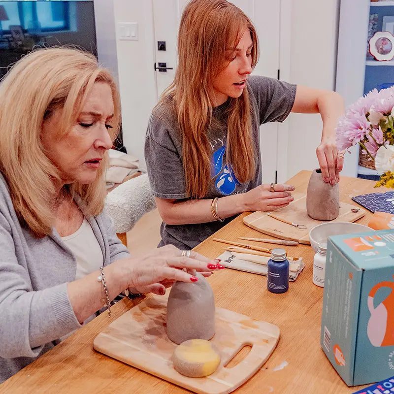 Beginner friendly Sculpd pottery kit