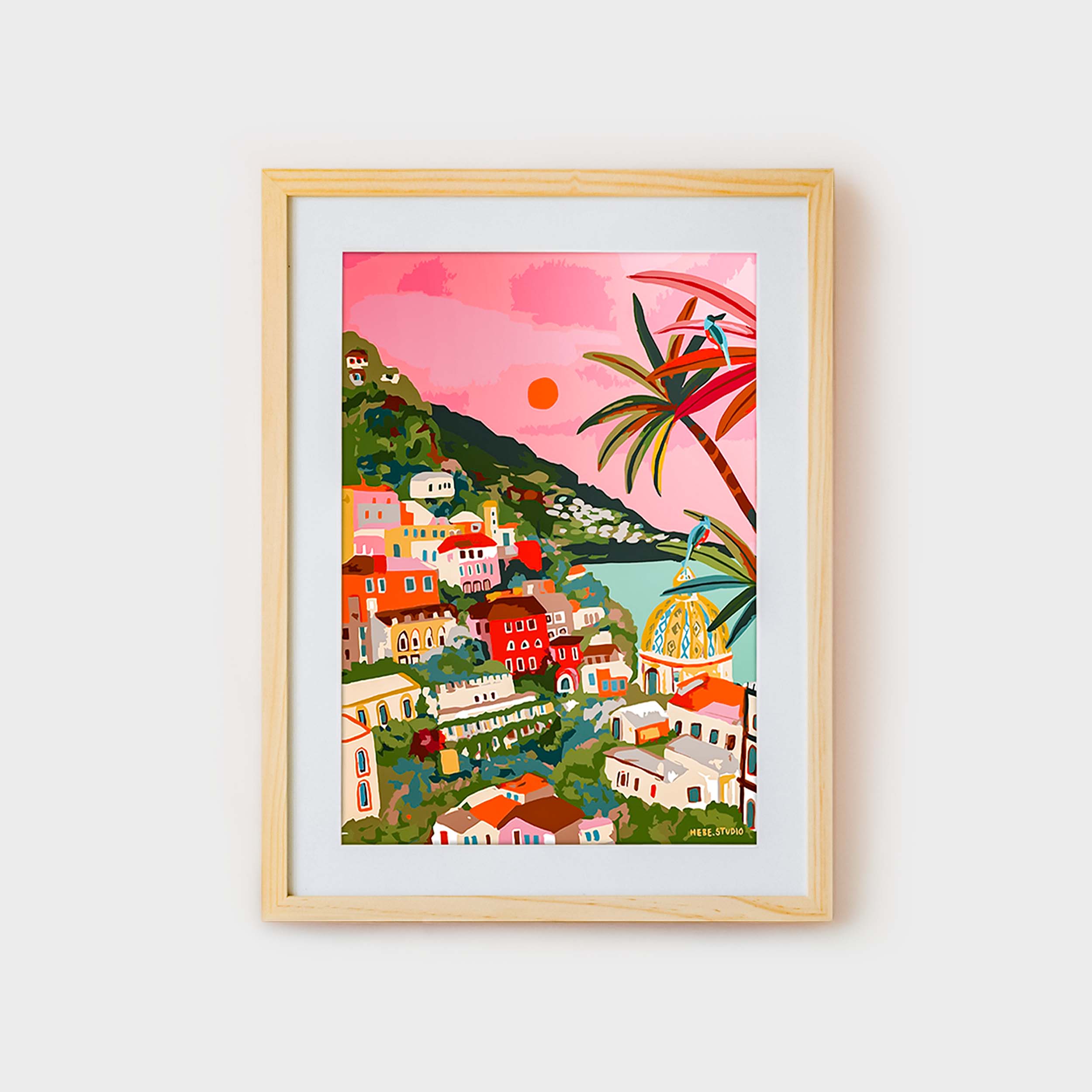 Sculpd Paint By Numbers x Hebe Amalfi Sunset