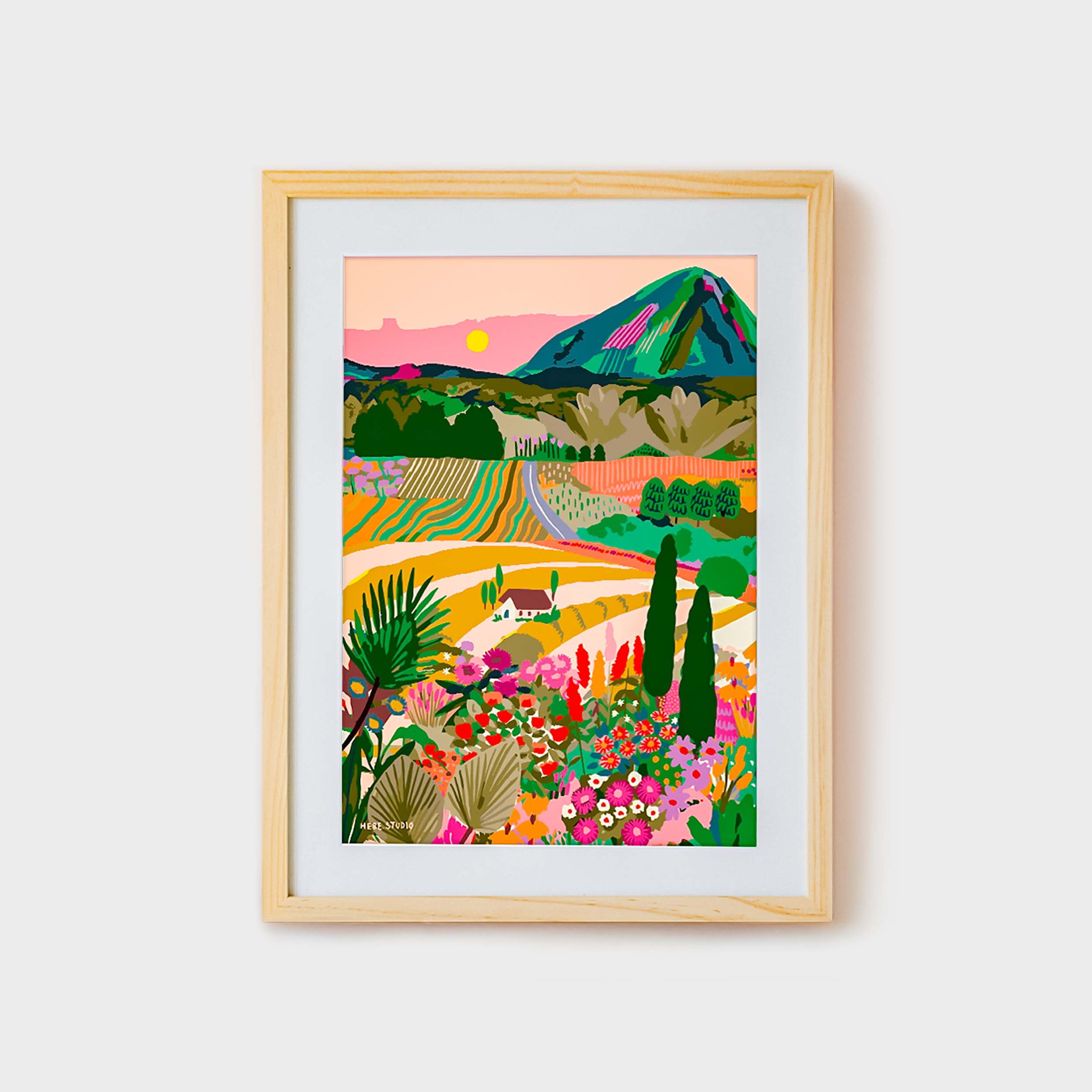 Sculpd Paint By Numbers x Hebe Countryside