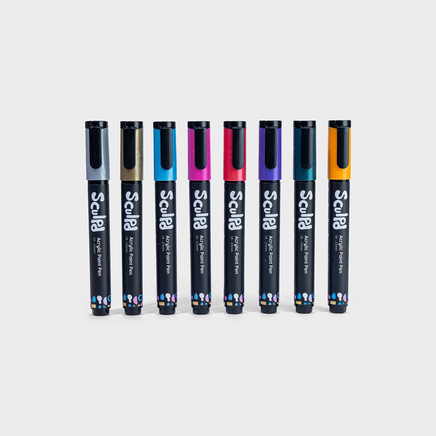 Acrylic Paint Pens - 8 Packs
