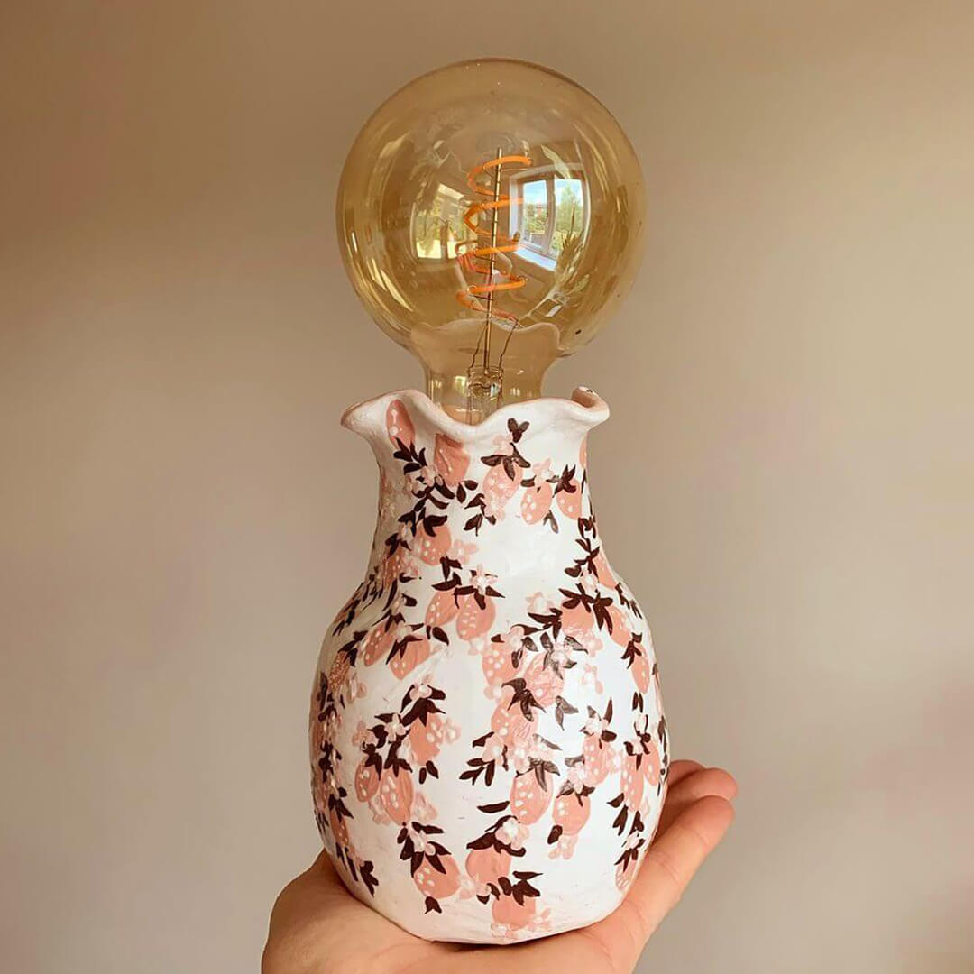 Pretty Blossom Lamp from filament experience