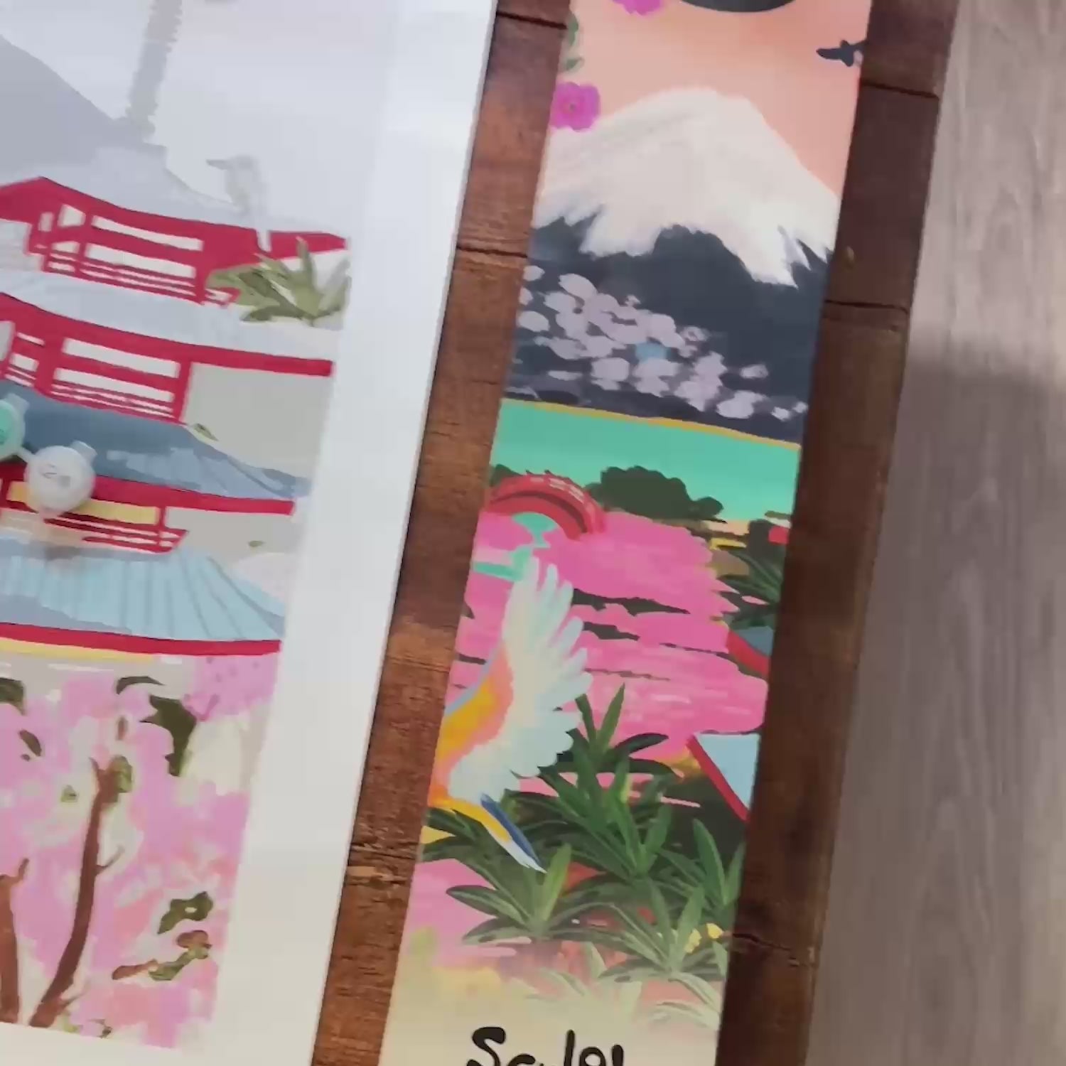 Sculpd Paint by Numbers Mount Fuji Christmas Gift