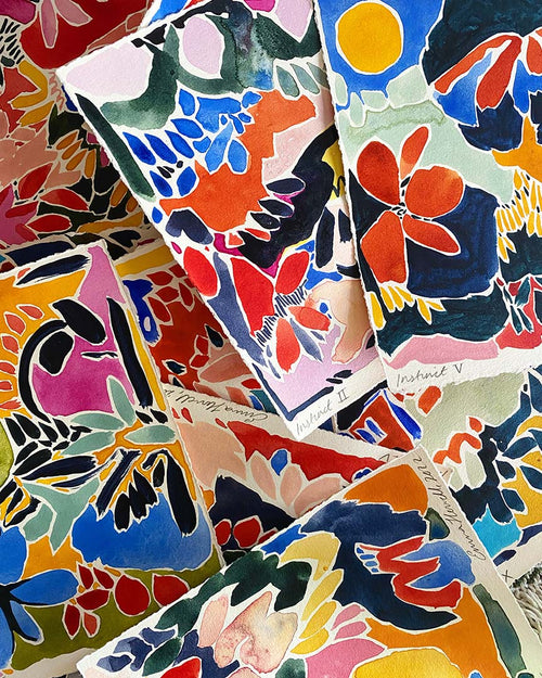 Large Abstract Painting Kit