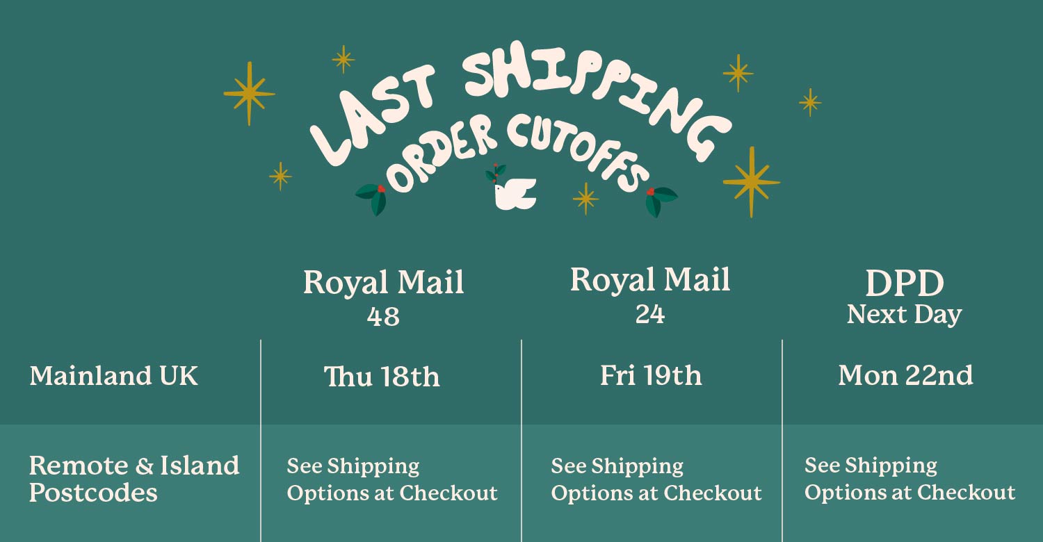 UK 2025 Last Shipping Order Dates